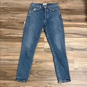 AGOLDE Nico High Rise Slim Fit Jeans Women’s Size 26 Medium Wash Ankle